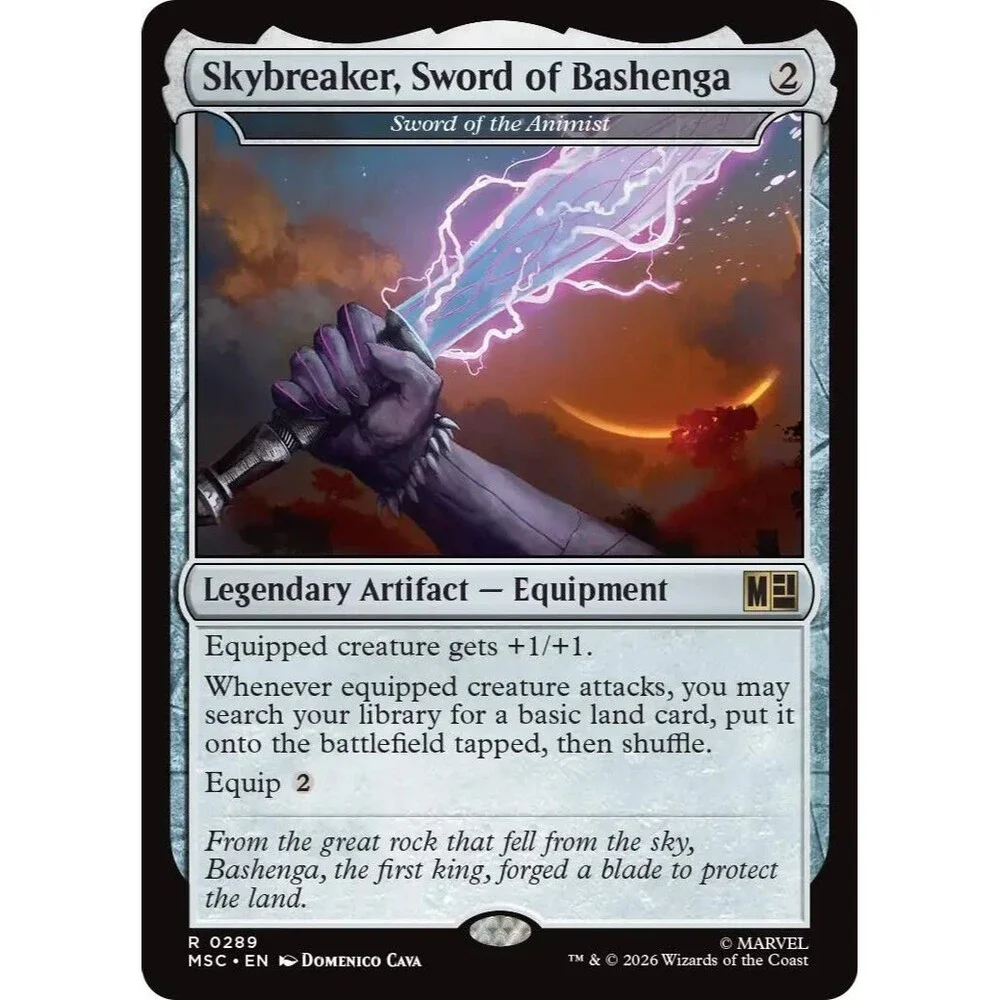 Skybreaker, Sword of Bashenga - Sword of the Animist | MSC | 289 | NM/Rare | ...